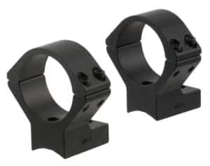 Talley 930711 Scope Mount/Ring Combo  Black Anodized 1" Tube Fits Browning BLR/BAR/BPR Low Rings