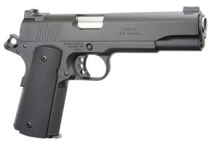 Ed Brown Special Forces SF18G4 5-inch .45 ACP pistol Stealth Gray frame Black VZ grip