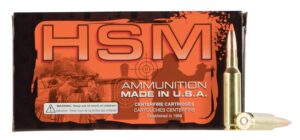 HSM 3082N Match  308 Win 168 gr Sierra MatchKing BTHP 20 Per Box/ 25 Case