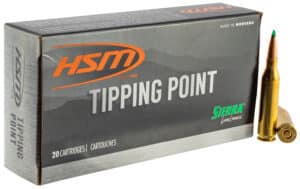 HSM 30847N Tipping Point  308 Win 165 gr Sierra GameChanger 20 Per Box/ 25 Case