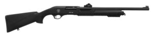RZ17HD 12 Gauge pump shotgun with 18.5 inch vent-rib barrel and black synthetic stock