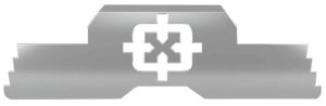 Cross Armory CRG5SLSV extended slide lock in silver 4140 steel for Glock Gen1-5 P80