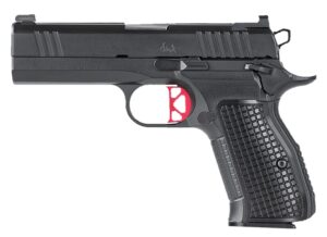 Dan Wesson DWX C 9mm compact pistol 4-inch barrel black DLC finish