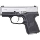 Kahr CM9 9mm compact pistol two-tone matte stainless slide black polymer frame