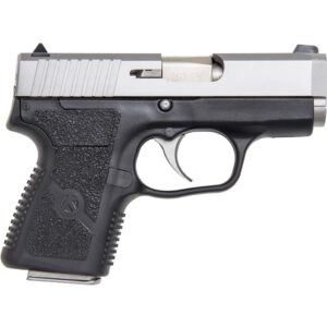 Kahr CM9 9mm compact pistol two-tone matte stainless slide black polymer frame