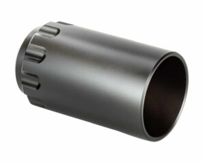 Griffin Armament GATMBS Taper Mount Blast Shield 17-4 stainless Black Melonite QPQ