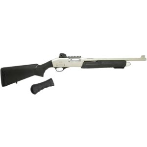 Black Aces Tactical Pro Series X 12 ga 18.5 in two-tone pump shotgun with Shockwave grip