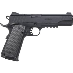 EAA Girsan MC1911S Influencer .38 Super 5-inch black pistol optic-ready