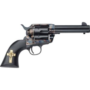 Pietta 1873 Hand of God .45 Long Colt revolver 4.75 in with crucifix grip