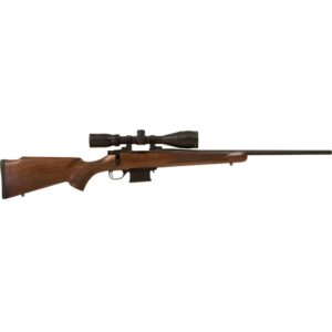 Howa M1100 Walnut Hunter GamePro rifle 18 in walnut with scope