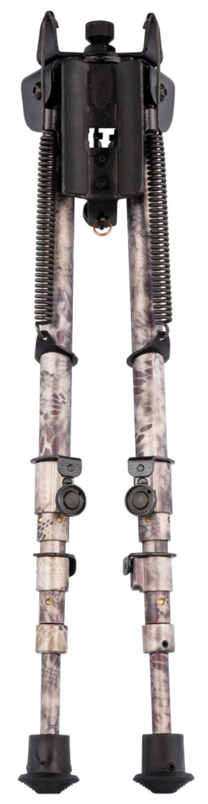Harris Engineering 25C Swivel Bipod 13.5-27" Kryptek Highlander rubber feet