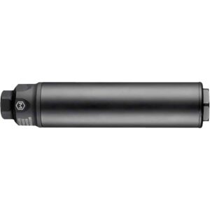 Maxim Defense DS-HD 7.62 suppressor in black with HUB mount and direct-thread insert