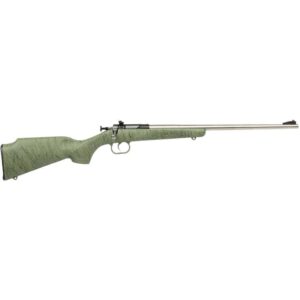 Davey Crickett Crickett 'My First Rifle' .22 LR 16.1" green webbed synthetic stock