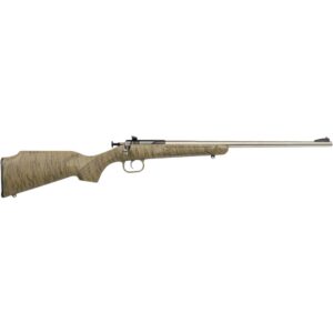 Davey Crickett Keystone Crickett My First Rifle .22 LR 16.1" Stainless Barrel Tan Webbing