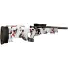 Davey Crickett Keystone Crickett Precision .22 LR blued rifle with 2nd Amendment printed stock