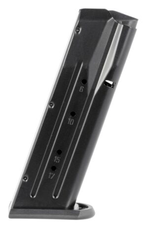 Mec-Gar MGWIT9LFAFC Tanfoglio 17rd 9mm Luger, Fits Tanfoglio Witness Large Frame Blued w/Anti-Friction Coating Carbon Steel