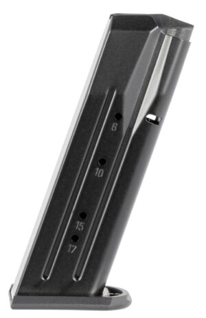 Mec-Gar MGWIT38LFAFC Tanfoglio 17rd 38 Super, Fits Tanfoglio Witness Large Frame Blued w/Anti-Friction Coating Carbon Steel
