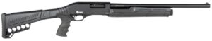 Citadel CDP Force 12 Gauge pump shotgun, 20 inch barrel, synthetic pistol grip, matte black finish