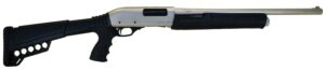 Citadel CDP Force Tactical pump-action shotgun 12 Gauge 20 inch barrel silver Marinecote finish pistol grip stock