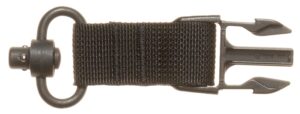 Tacshield T6093BK QD Sling Attachment  for QD Push Button Black Webbing