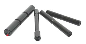 Cross Armory CRG4PSBK 4 Pin Set Dimpled Compatible w/Glock Gen4 4140 Steel Pistol