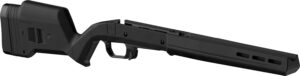Magpul MAG1069BLKLT Hunter 110  Black Synthetic Fixed with Aluminum Bedding & Adjustable Comb for Savage 110 Short Action Left Hand