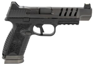 FN 509 LS Edge 9mm long-slide pistol 5 inch barrel matte black polymer frame three magazines