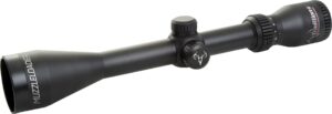 Traditions A1143RIR 3-9x40 muzzleloader scope matte black with illuminated red/green range-finding reticle