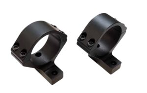 Talley B740719 Scope Mount/Ring Combo  Black Aluminum 30mm Tube Browning A-Bolt 3 Medium Rings Short/Long Action 0 MOA