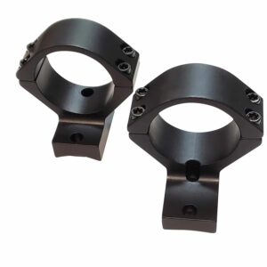 Talley 950700SM Scope Mount/Ring Combo  Black Aluminum 1" Tube Christensen Arms Ridgeline/Mesa High Rings Short Action 20 MOA