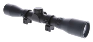 TruGlo Buckline TG8504XB 4x32 rimfire scope with 1-inch tube and .375 inch dovetail rings