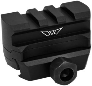 Warne 6102M Picatinny red dot riser mount, black anodized