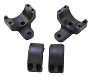 DNZ 703TXH2 Game Reaper 2 Scope Mount/Ring Combo Matte Black 30mm Howa