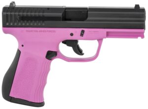 FMK Firearms G9C1G2PKSSCM 9mm 4-inch pink frame serrated slide