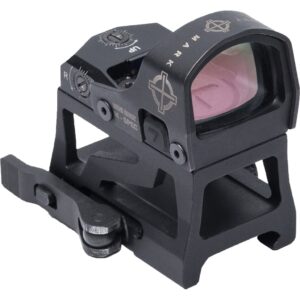Sightmark Mini Shot M-Spec LQD 1x 3 MOA red dot with LP and AR riser QD mounts