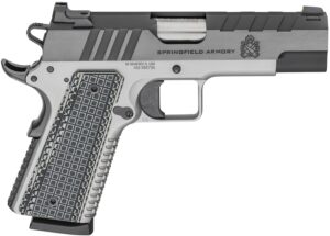 Springfield Armory 1911 Emissary .45 ACP 4.25in bull barrel stainless frame black G10 grips