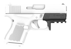 Recover Innovations GR4201 rail adapter for Glock 42 in black