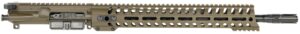 Patriot Ordnance Factory Minuteman 16.50 inch 5.56x45mm NATO complete upper with Patriot Brown receiver and 14.50 inch M-LOK