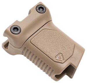 Strike Industries Angled Vertical Grip Short Flat Dark Earth for M-LOK handguard