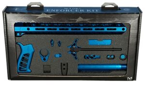 Timber Creek Outdoors TCOEKB Enforcer Complete Build Kit Blue Anodized for AR-15