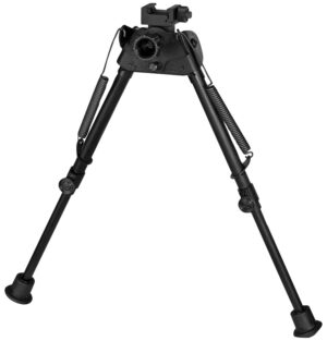 Harris S-L2P Swivel L Picatinny bipod 9-13 inch black steel aluminum with rubber feet
