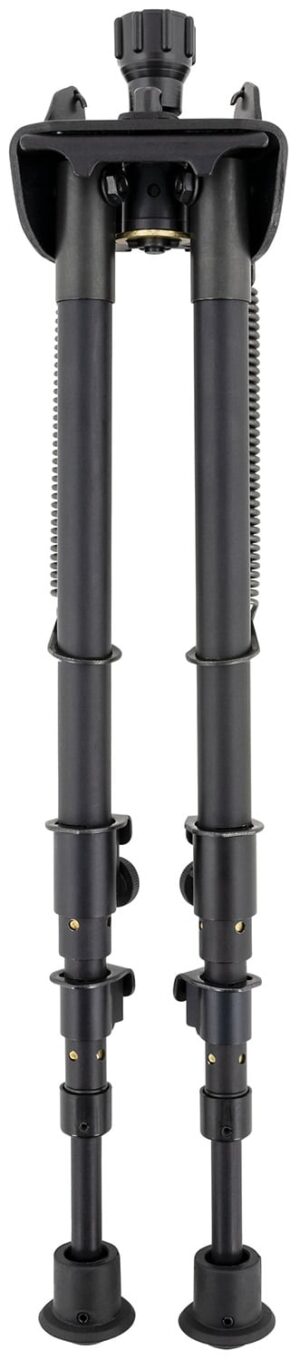Harris S-25CP Picatinny bipod 13.50-27 inch black steel aluminum rubber feet