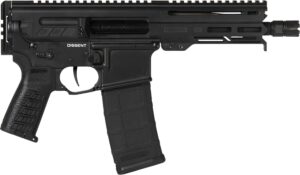 CMMG Dissent 55A938FAB 5.56x45mm NATO 6.50in barrel Black Cerakote