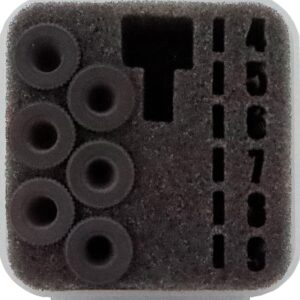 Specialty Iron I Rifle Peep Aperture Kit Contains all 6 Apertures