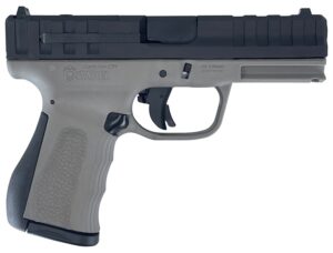 Citadel Centurion CP9 9mm titanium gray pistol with 4-inch barrel and optic-ready slide