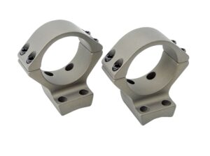 Talley SB830735 Scope Mount/Ring Combo  Smoked Bronze Cerakote 34mm Tube Fits X-Bolt Low Rings