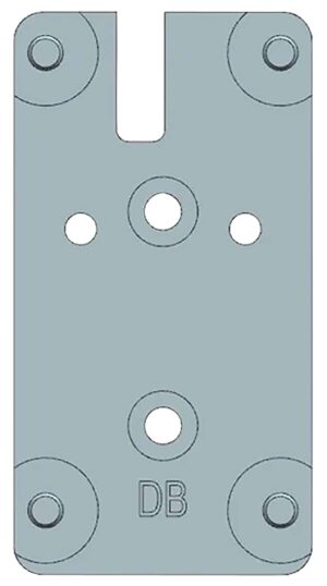 Beretta EUS03061 APX A1 Carry black optic plate for Burris FastFire Vortex Venom Docter