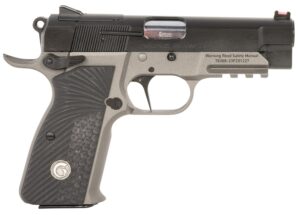 EAA Girsan MCP35 LW OPS 9mm pistol two-tone tungsten frame with black slide and G10 grips