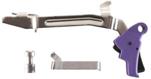 Apex Tactical 102P165 purple polymer trigger kit for Glock Gen3 and Gen4, slim drop-in action enhancement