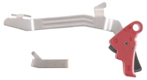 Apex Tactical red polymer action enhancement trigger kit for slim-frame Glock 43/43X/48